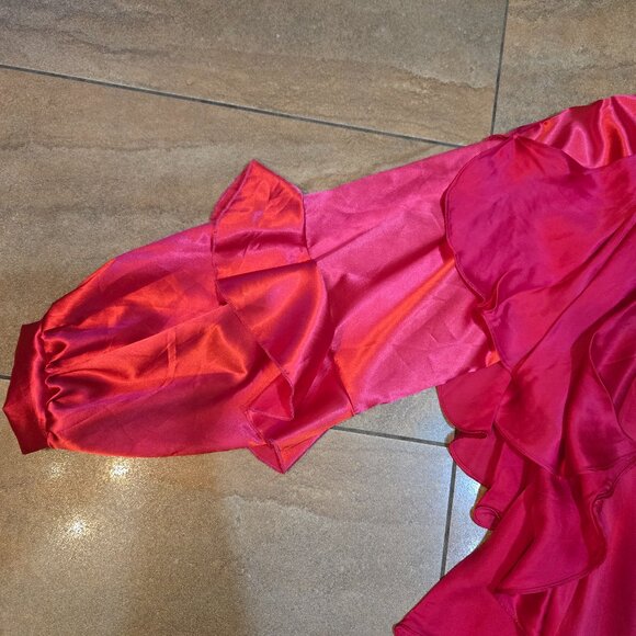 Maxi Ruffle Dress L. - Picture 15 of 16